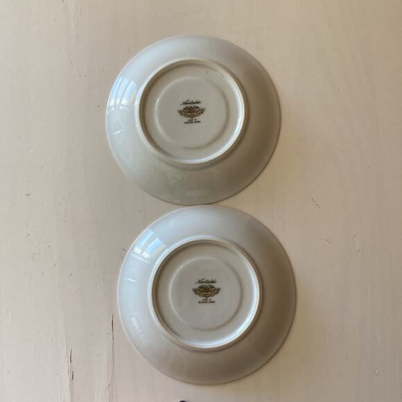 Vintage Noritake Pattern RO2 Saucers, Set of 2 - Picture 7 of 8